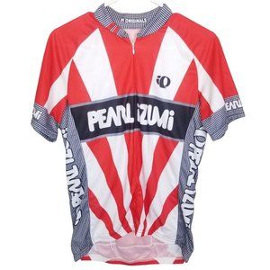 Pearl izumi Originals Mens M Red White Striped Fro